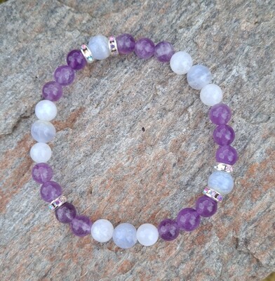 bracelet Ménopause , pré-menopause diam ø6 (magnétisé )