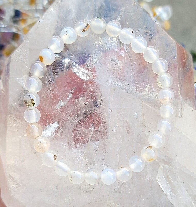 Bracelet Agate Montana ø6