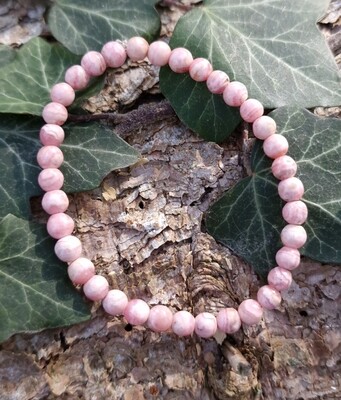 Bracelet Rhodochrosite ø6