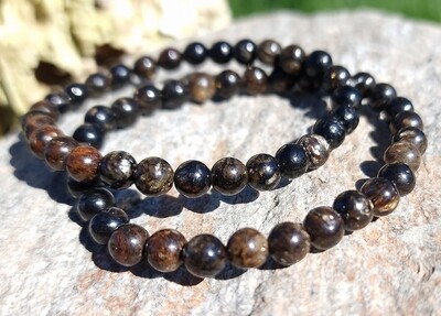 Bracelet Biotite ø6