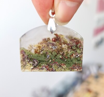 Agate Mousse Paysage 