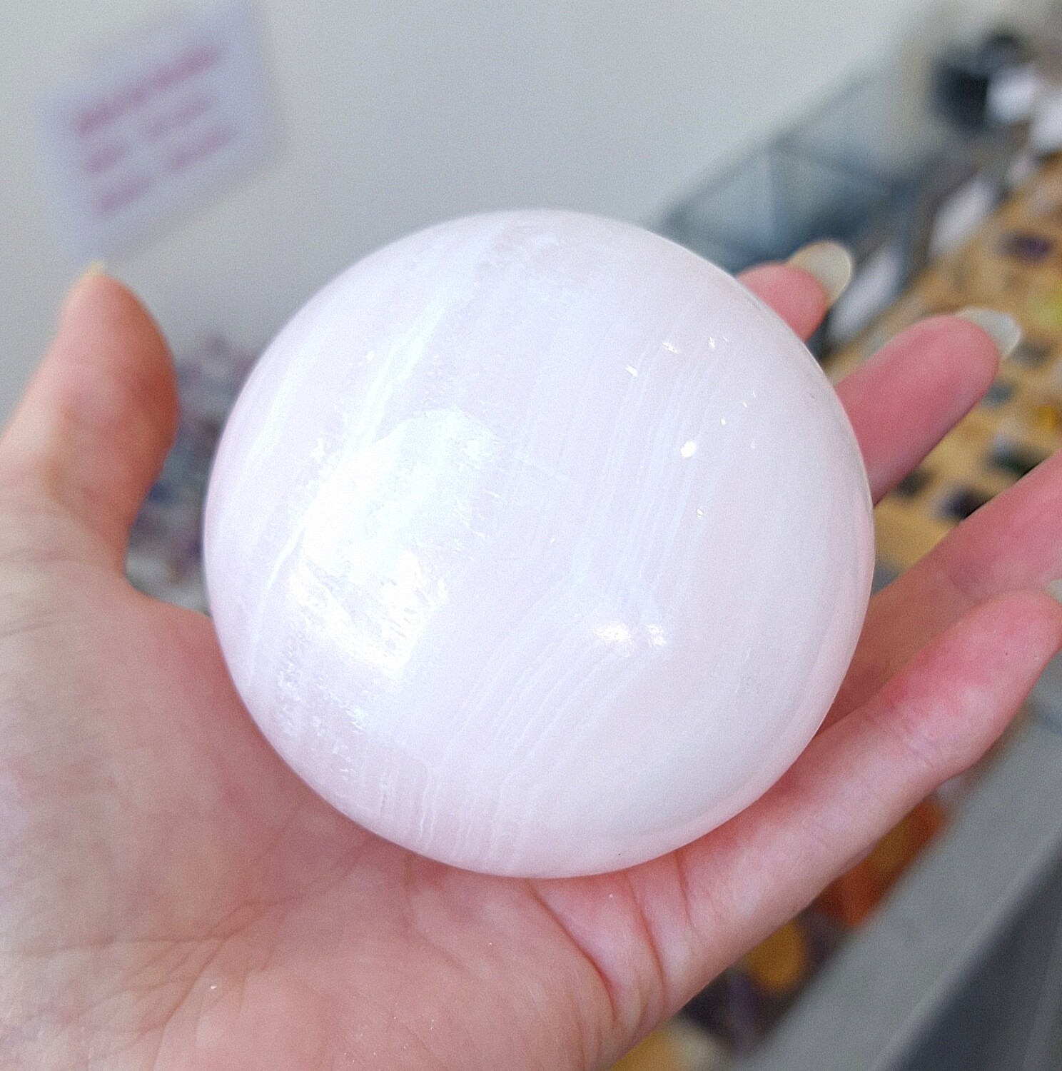 Sphère Manganocalcite