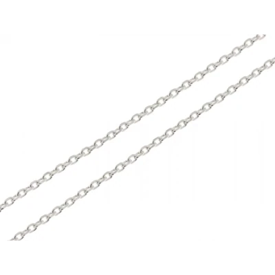 Chaine Argent 925 50cm + 5 cm d&#39;extension