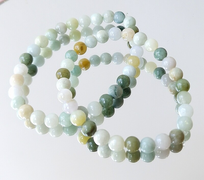 Bracelet Jade de Birmanie ø6