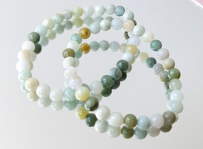 Bracelet Jade de Birmanie ø6