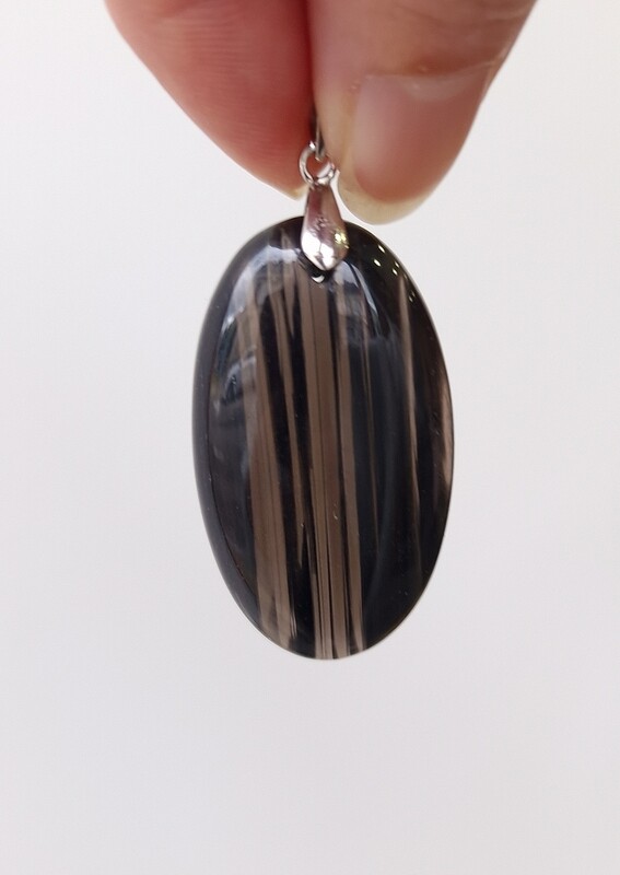 Obsidienne Larme D&#39;apache n°1