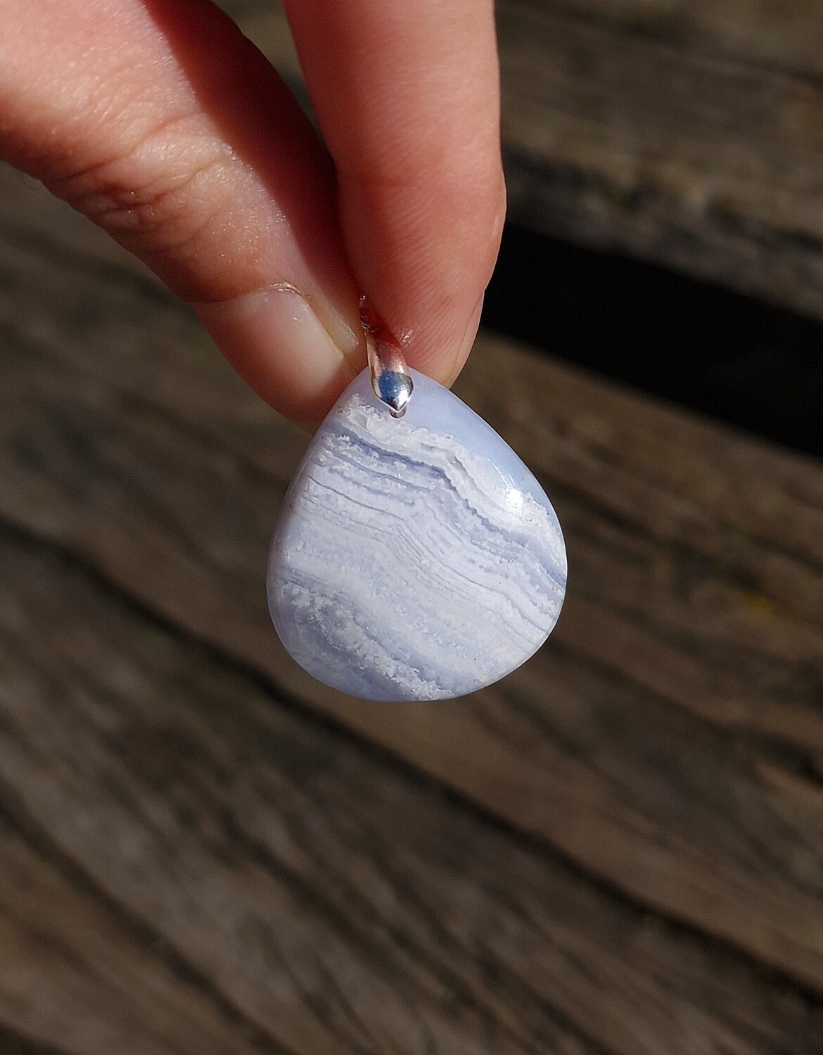 Agate Dentelle Bleue n°2