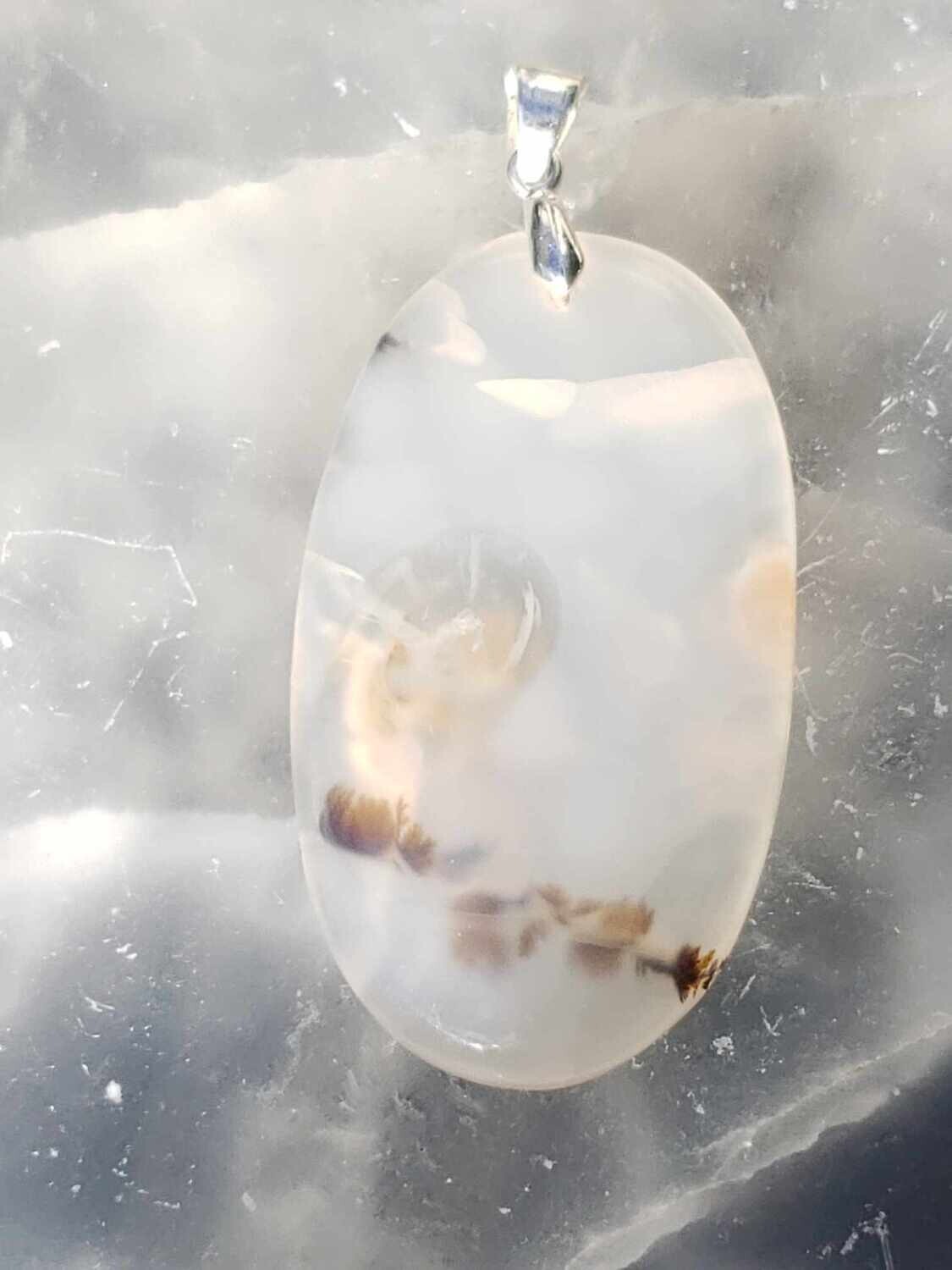 Merlinite agate dendrite N°4