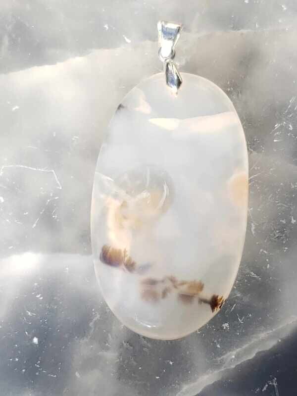 Merlinite agate dendrite N°4