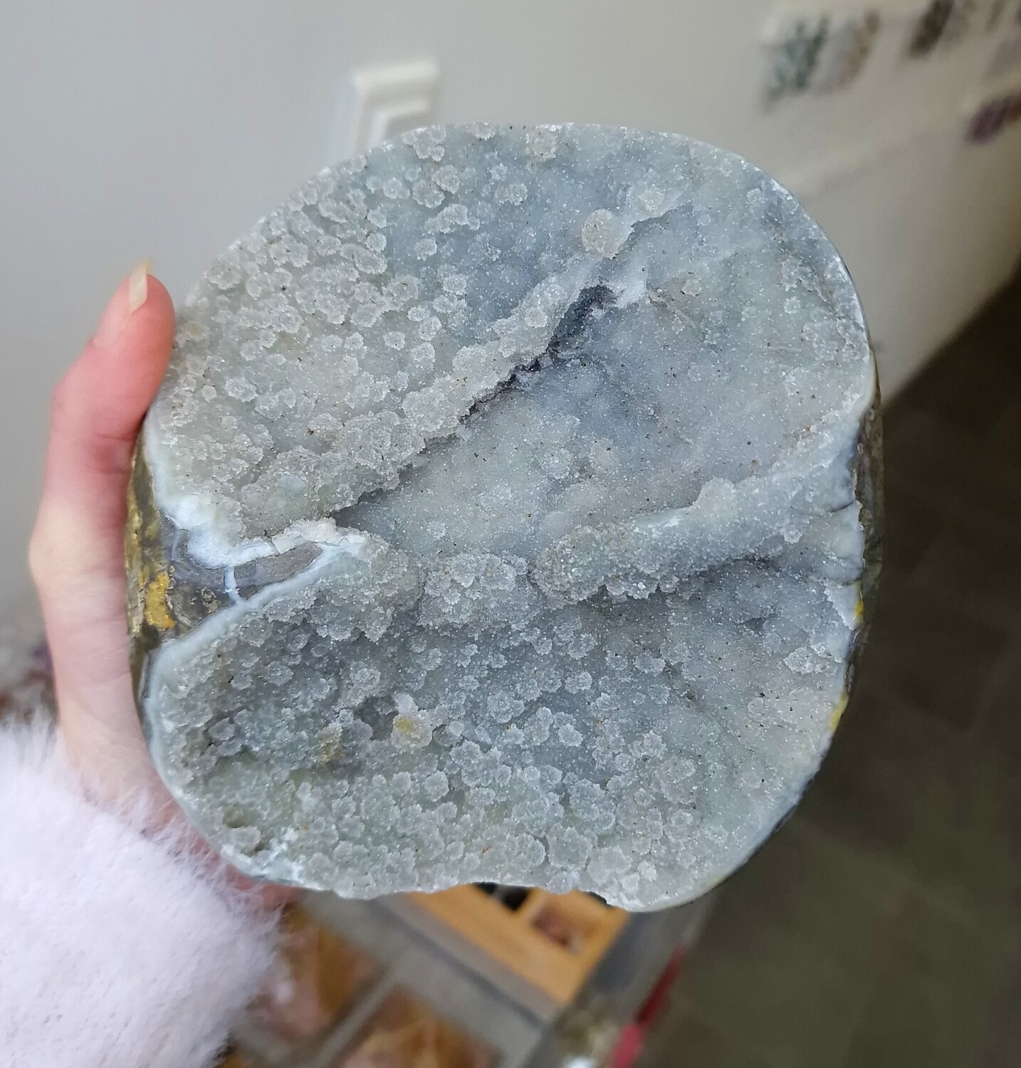 Geode Amethyste Cristallisée D&#39;Uruguay AA+