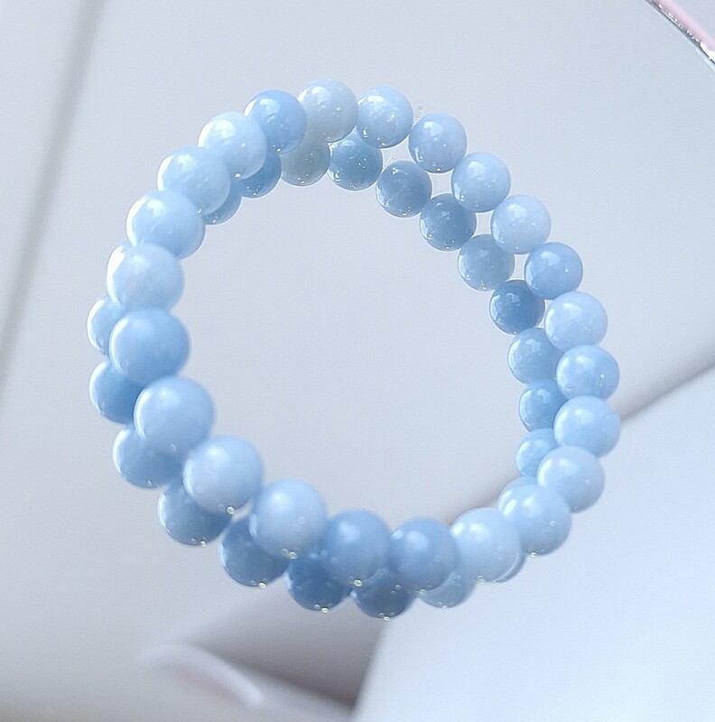 Bracelet Angelite ø8
