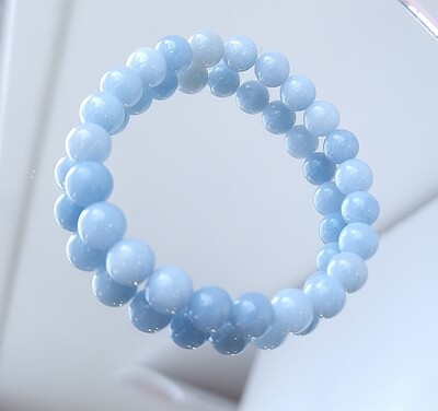 Bracelet Angelite ø8