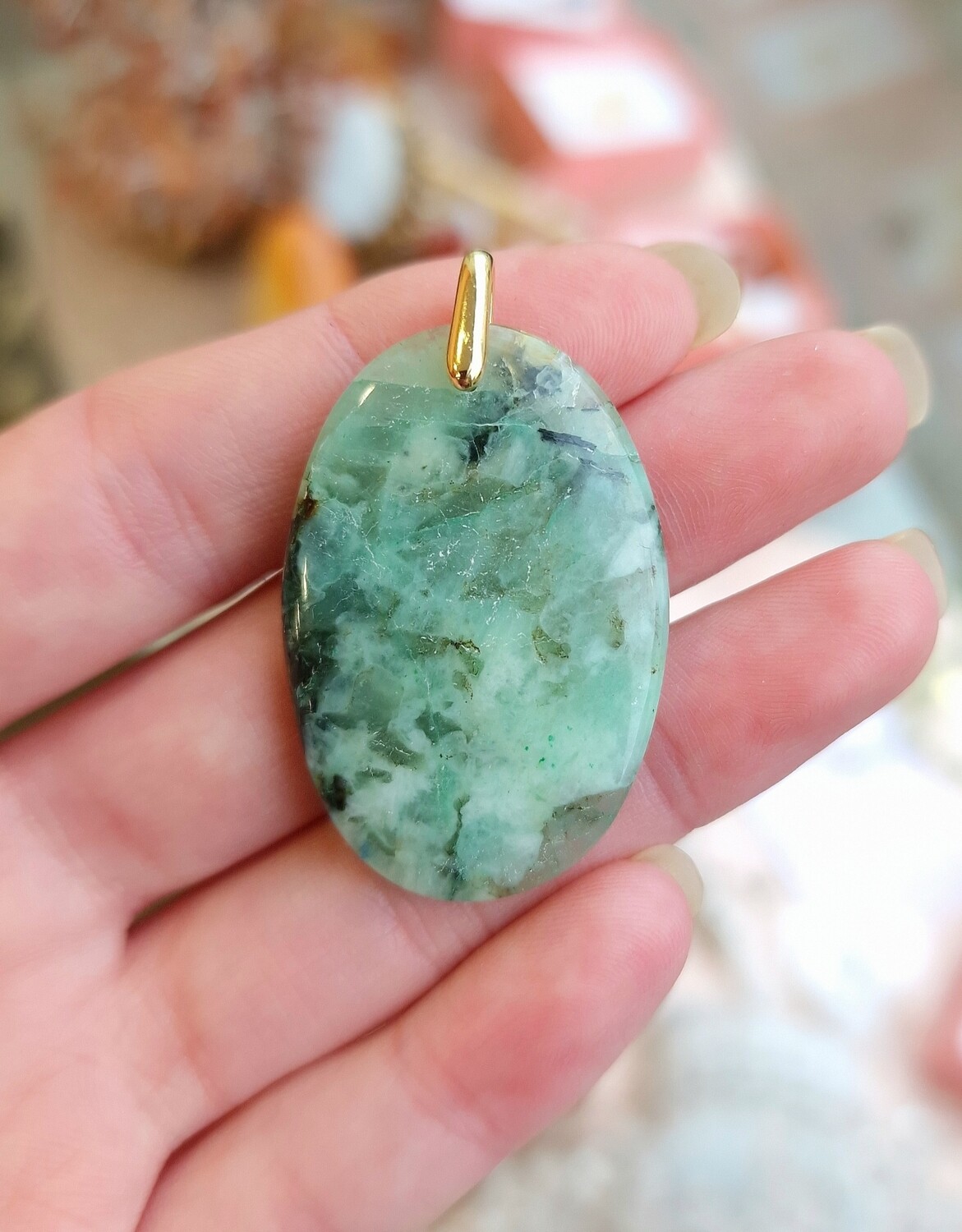 Chrysocolle Gemme de Silice n°3