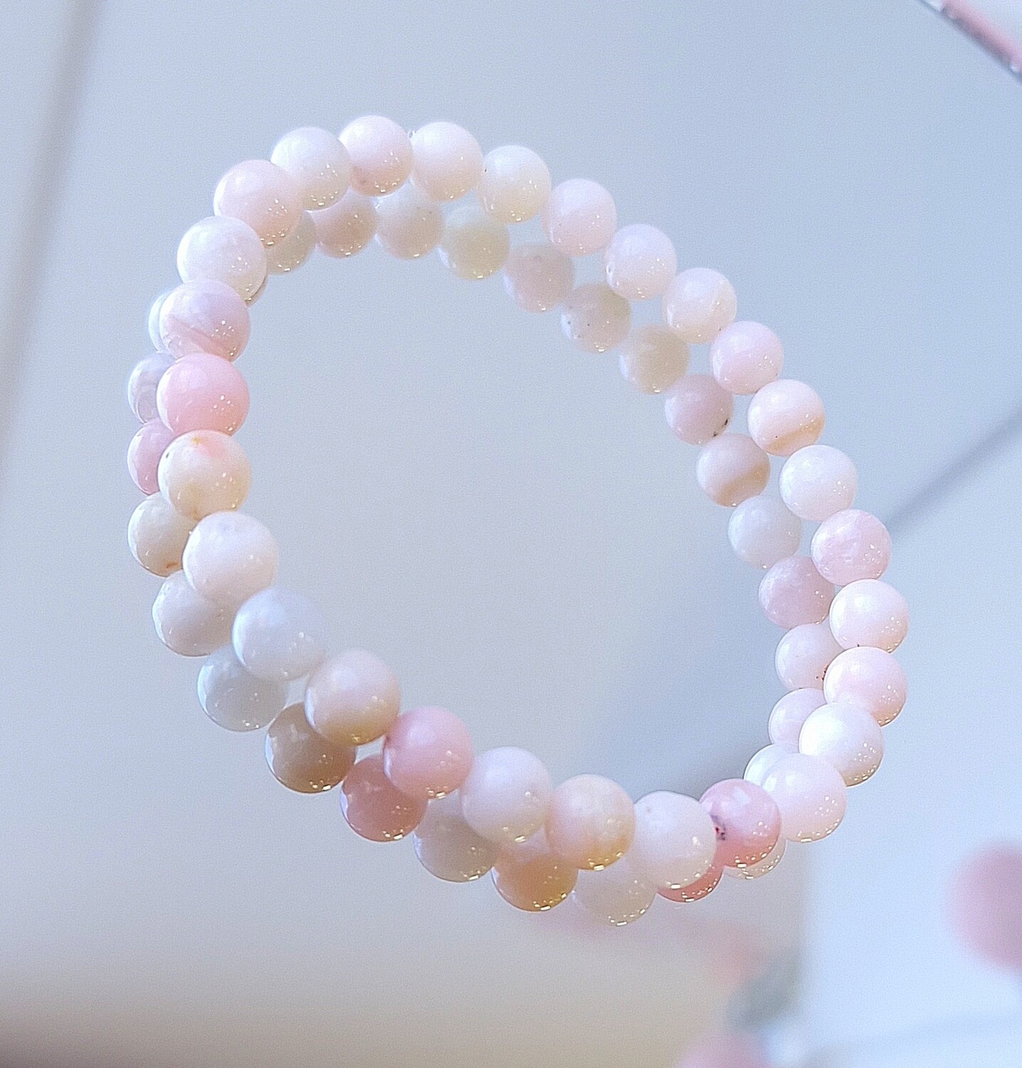 Bracelet Opale Rose des andes AA ø6