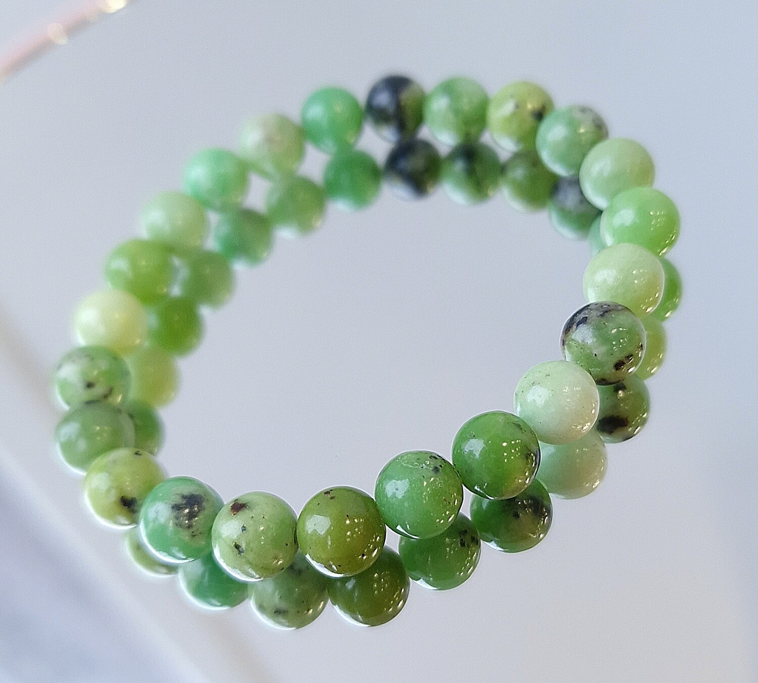 Bracelet Chrysoprase ø8