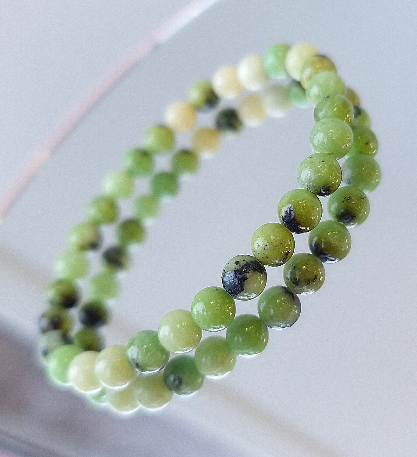 Bracelet Chrysoprase ø6