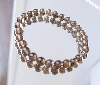 Bracelet Quartz Fumé ø6