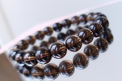 Bracelet Quartz Fumé ø8