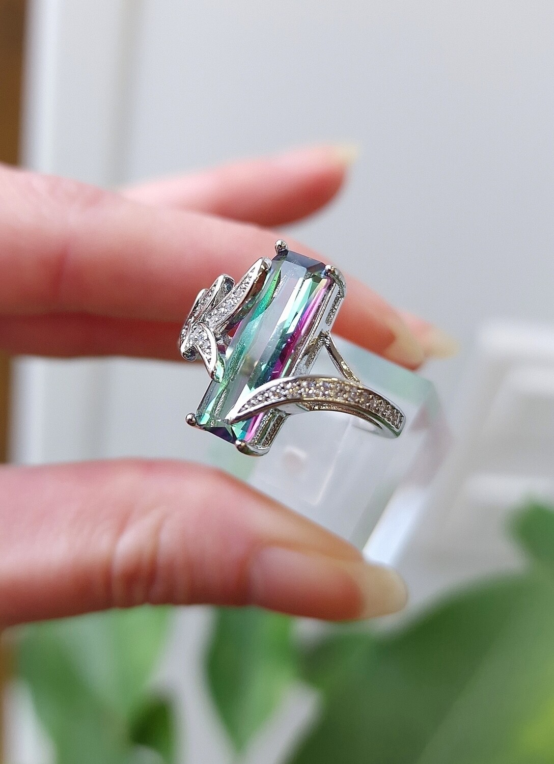Bague Aqua Aura - T62/63 (Fin de Série)