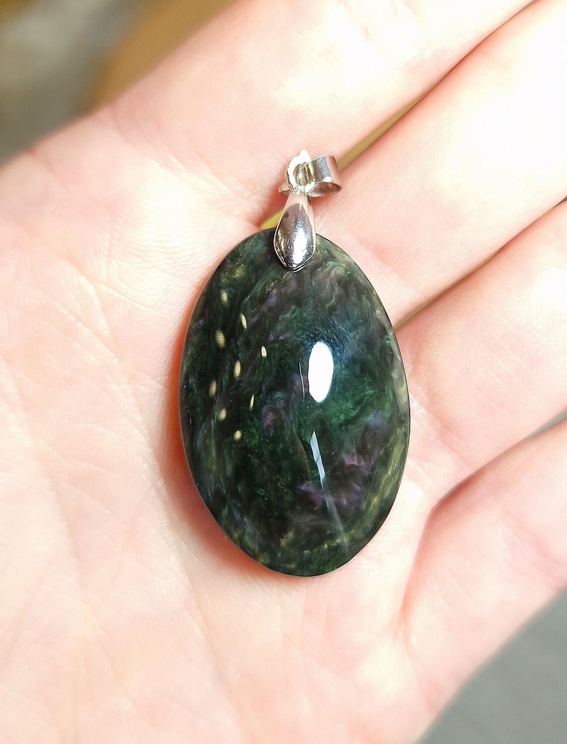 Obsidienne Manta Huichol n°6