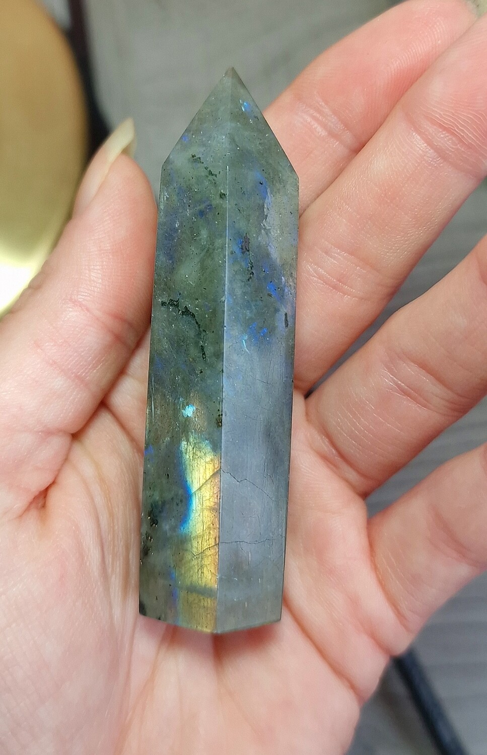 Pointe Labradorite n°4