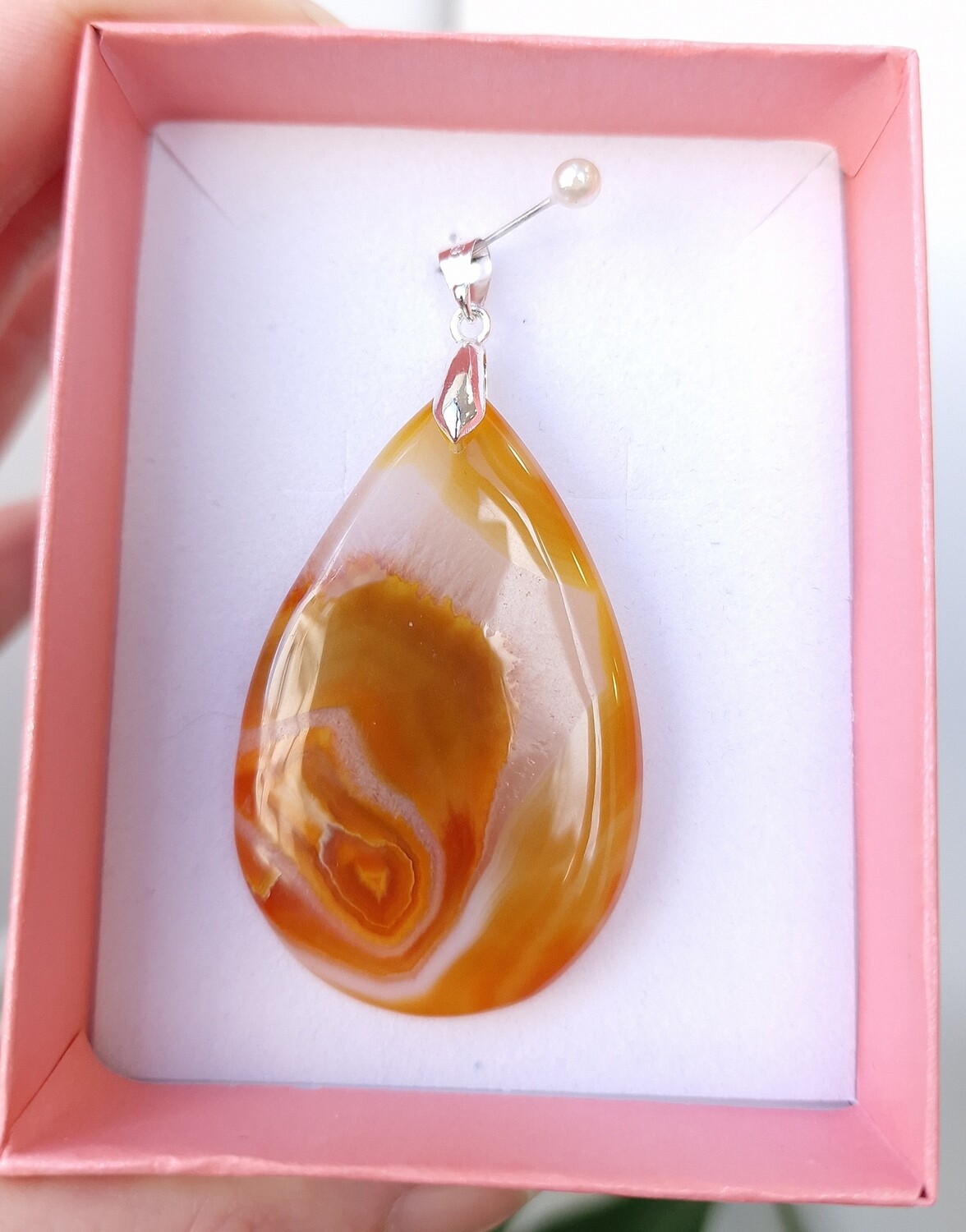 Agate Orangé n°1