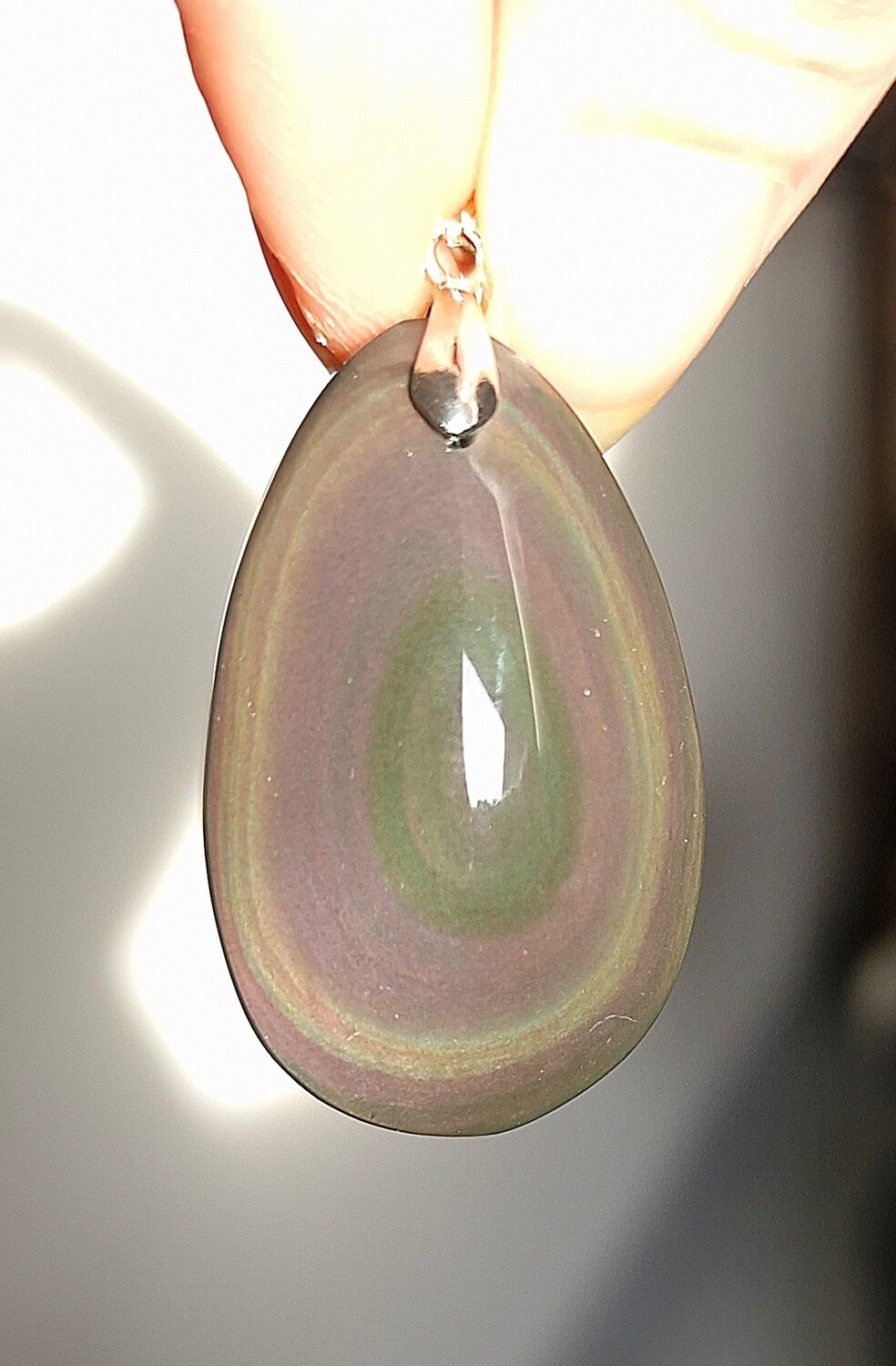 Obsidienne Oeil Céleste Rose n°3