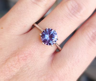 Bague Alexandrite Argent - T49