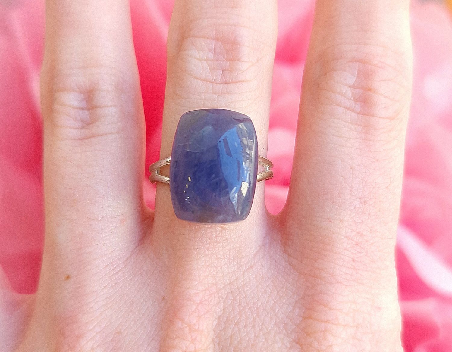 Bague Iolite