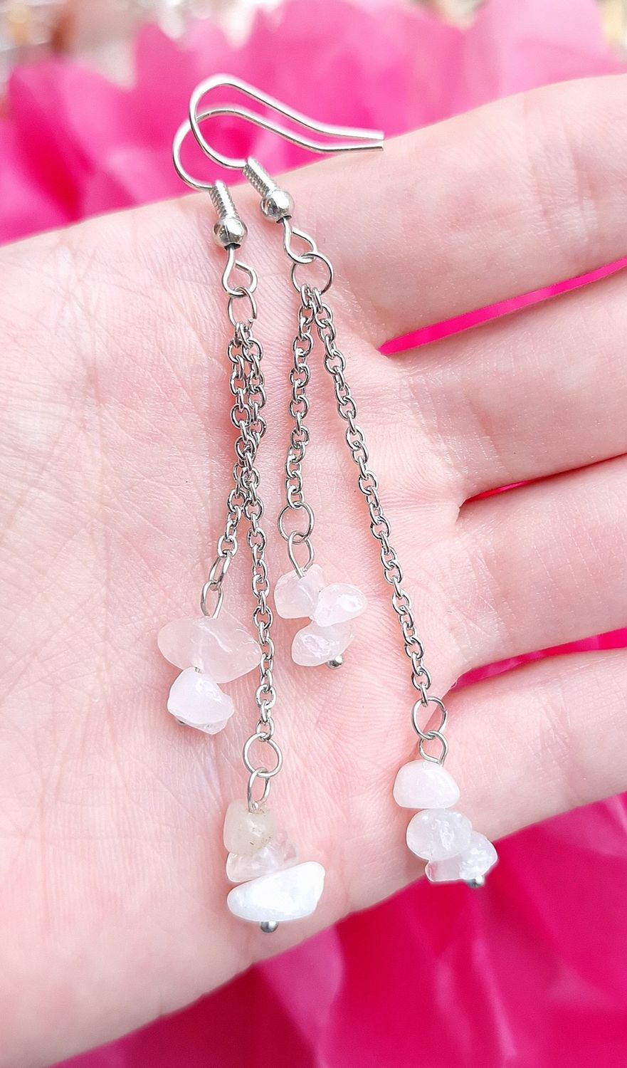 Boucle Quartz Rose 