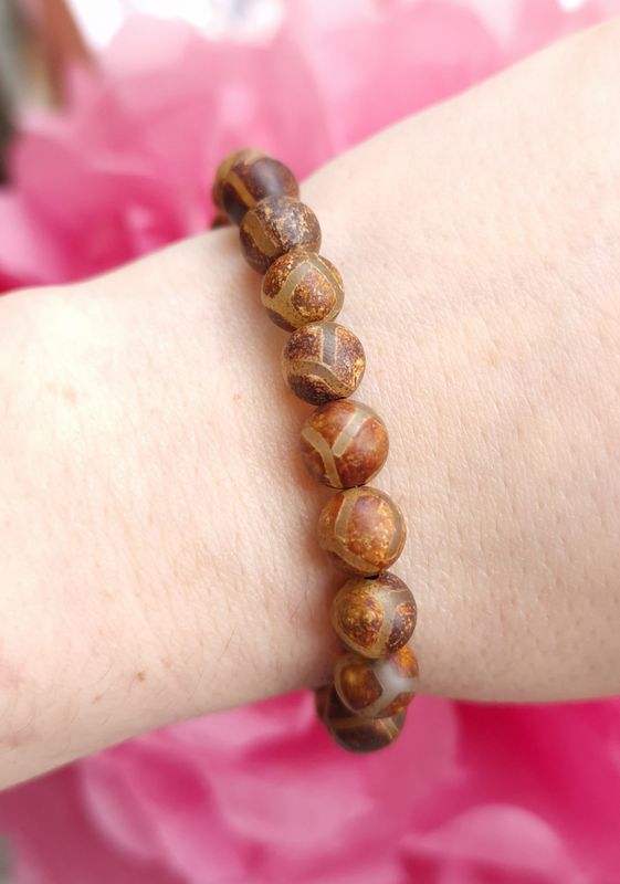 Bracelet Agate Du Tibet