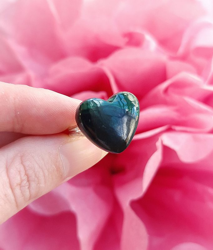 Bague Malachite Coeur n°1
