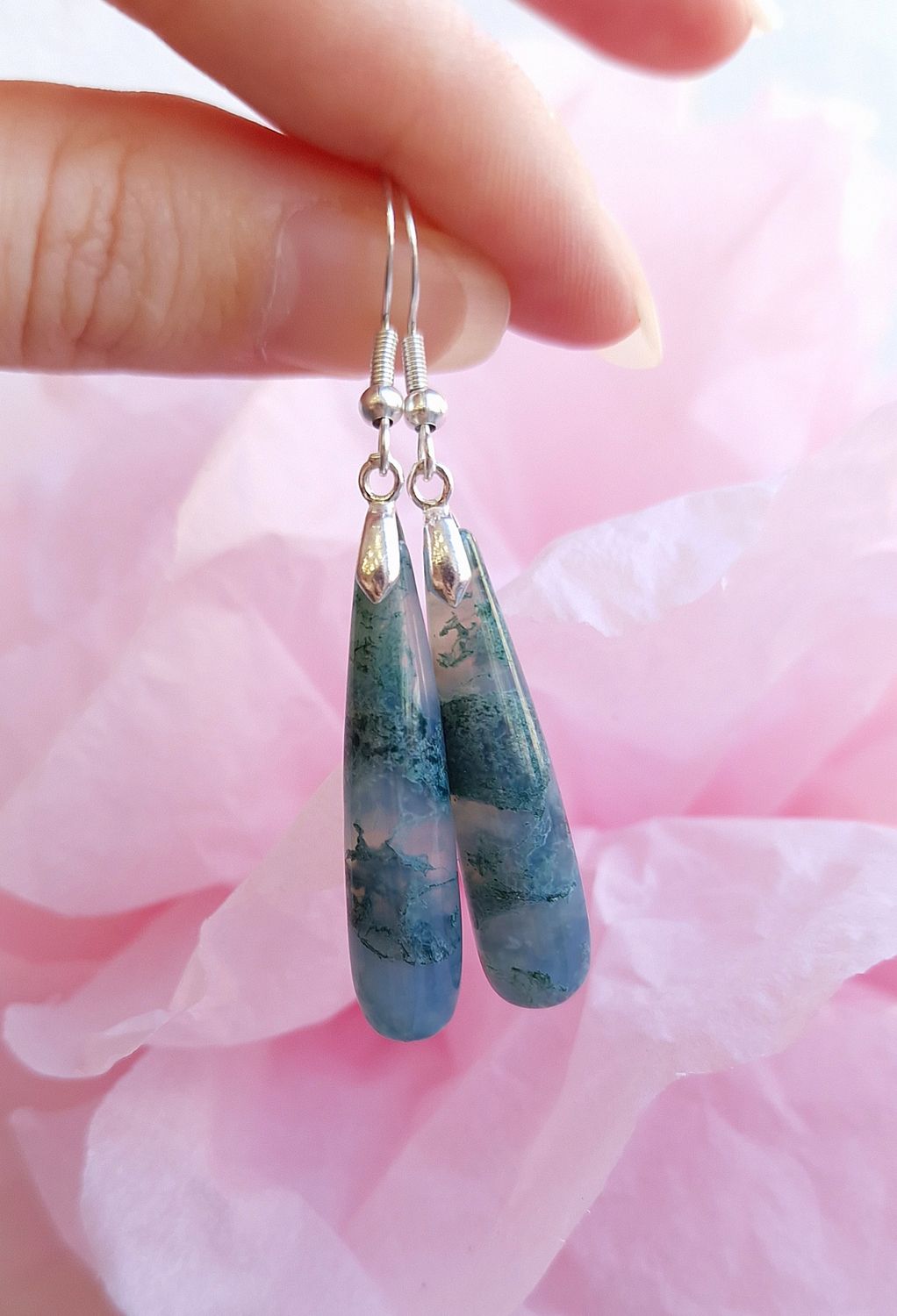 Boucle Agate Mousse AAA