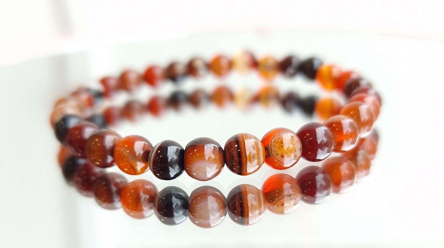 Bracelet Sardonyx ø6