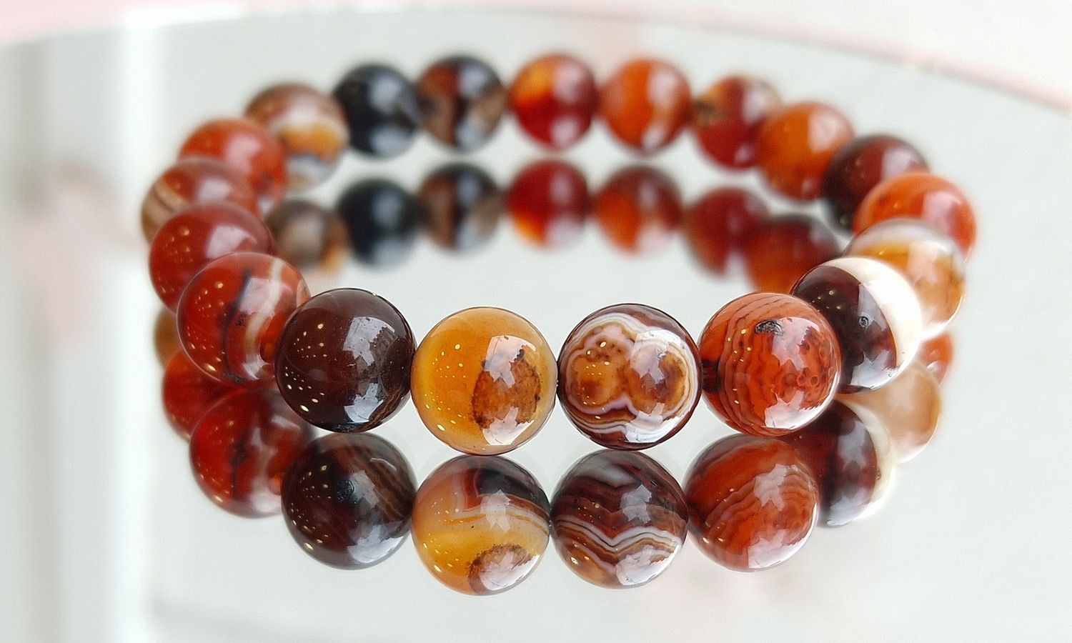 Bracelet Sardonyx ø10