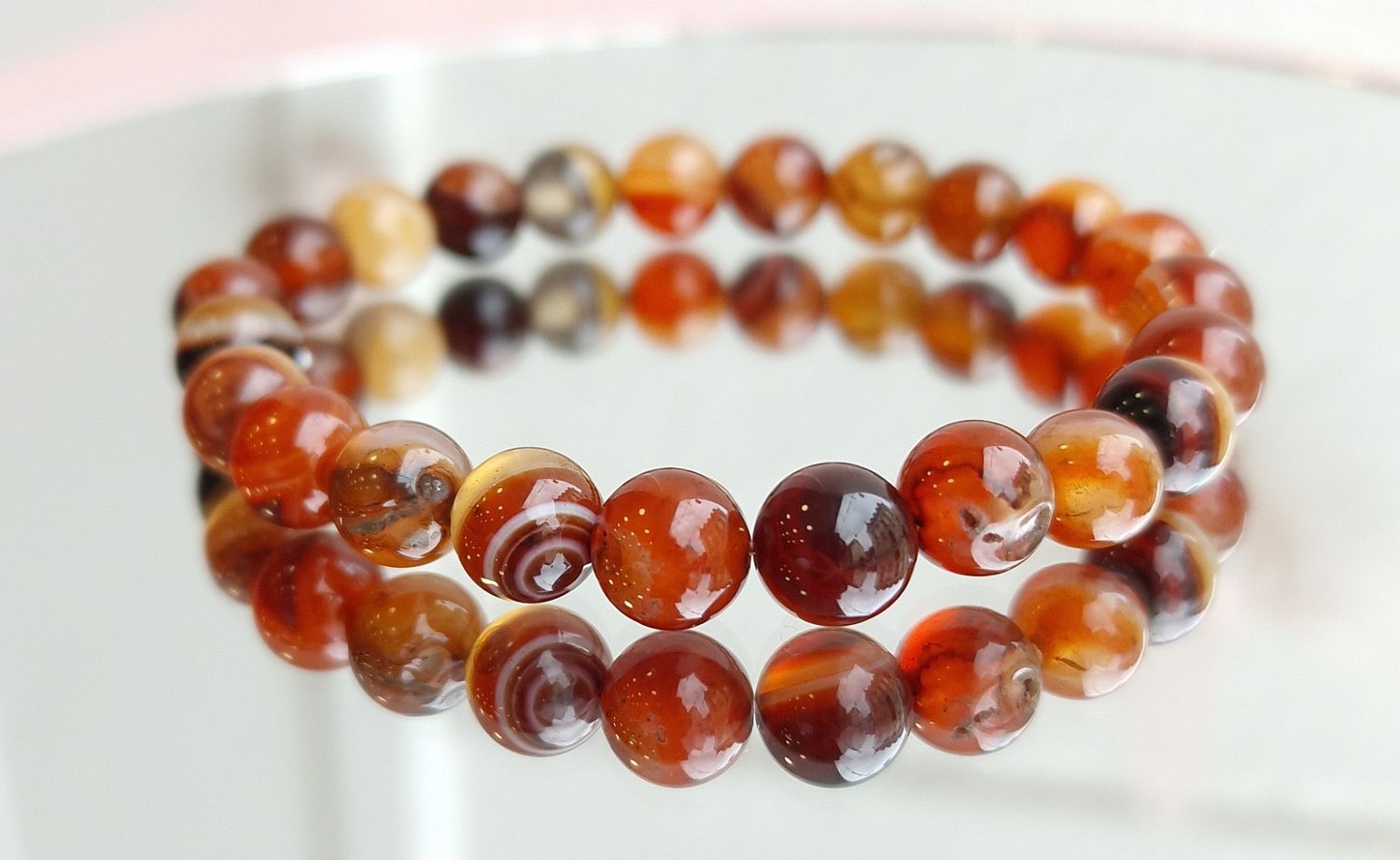 Bracelet Sardonyx ø8