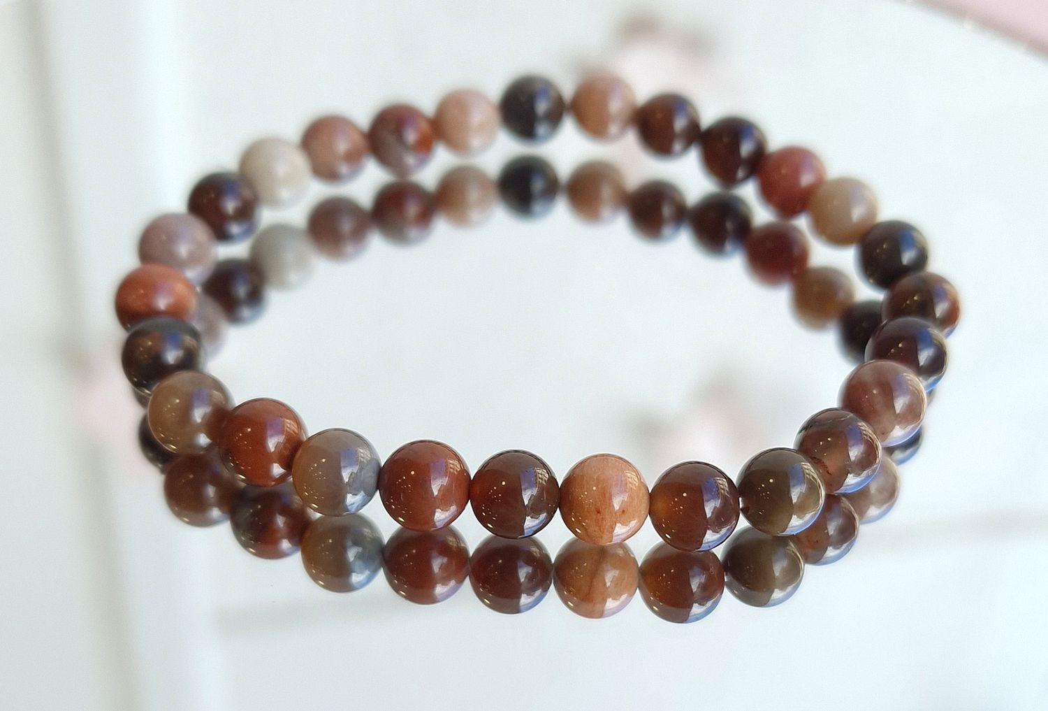 Bracelet Bois Fossilisée ø6