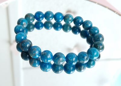 Bracelet Apatite ø10