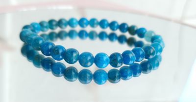Bracelet Apatite ø6