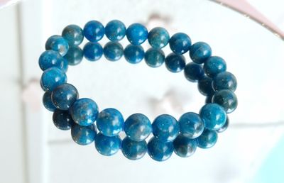 Bracelet Apatite ø10