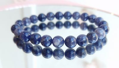 Bracelet Iolite ø8