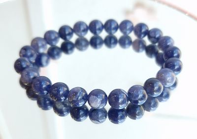 Bracelet Iolite ø8