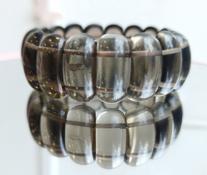 Bracelet Quartz Fumé 