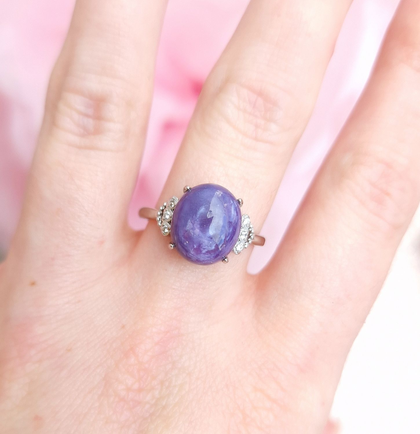 Bague Charoite 