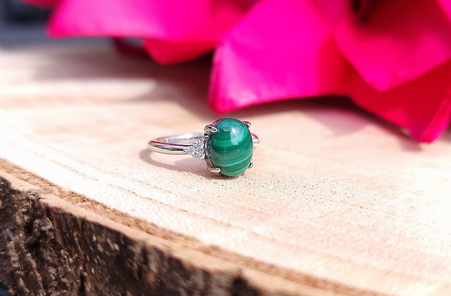 Bague Malachite n°3