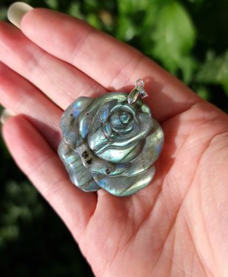 Labradorite Forme Rose n°1