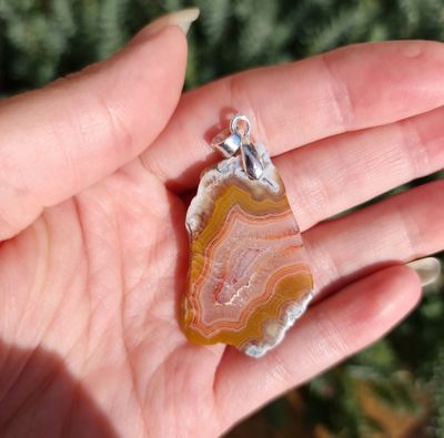 Tranche Agate Crazy Lace