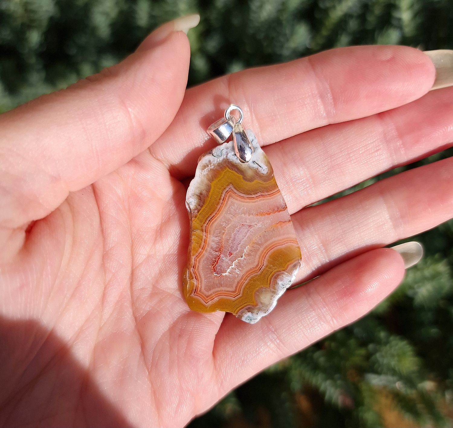 Tranche Agate Crazy Lace
