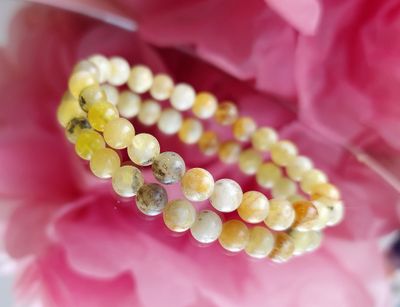 Bracelet Opale jaune ø6