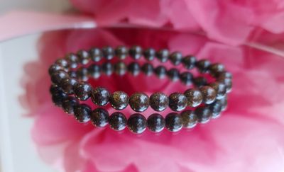 Bracelet bronzite ø6